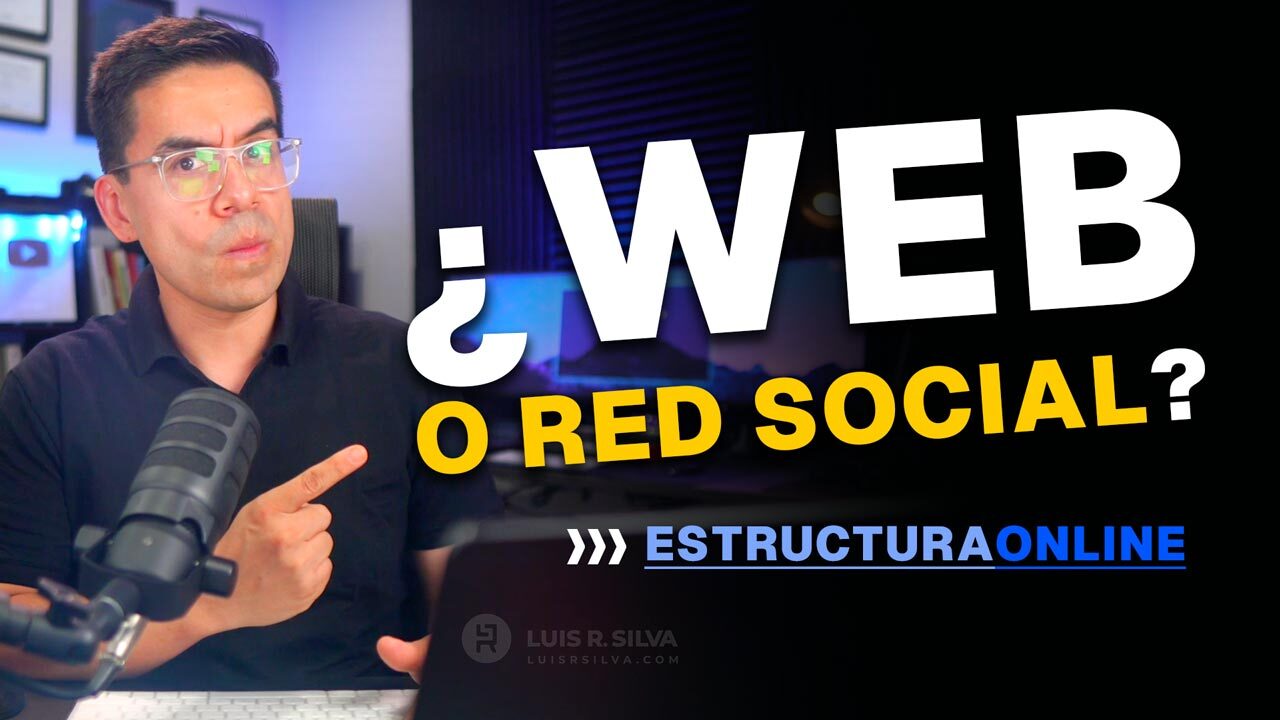 Página web o red social para conseguir clientes