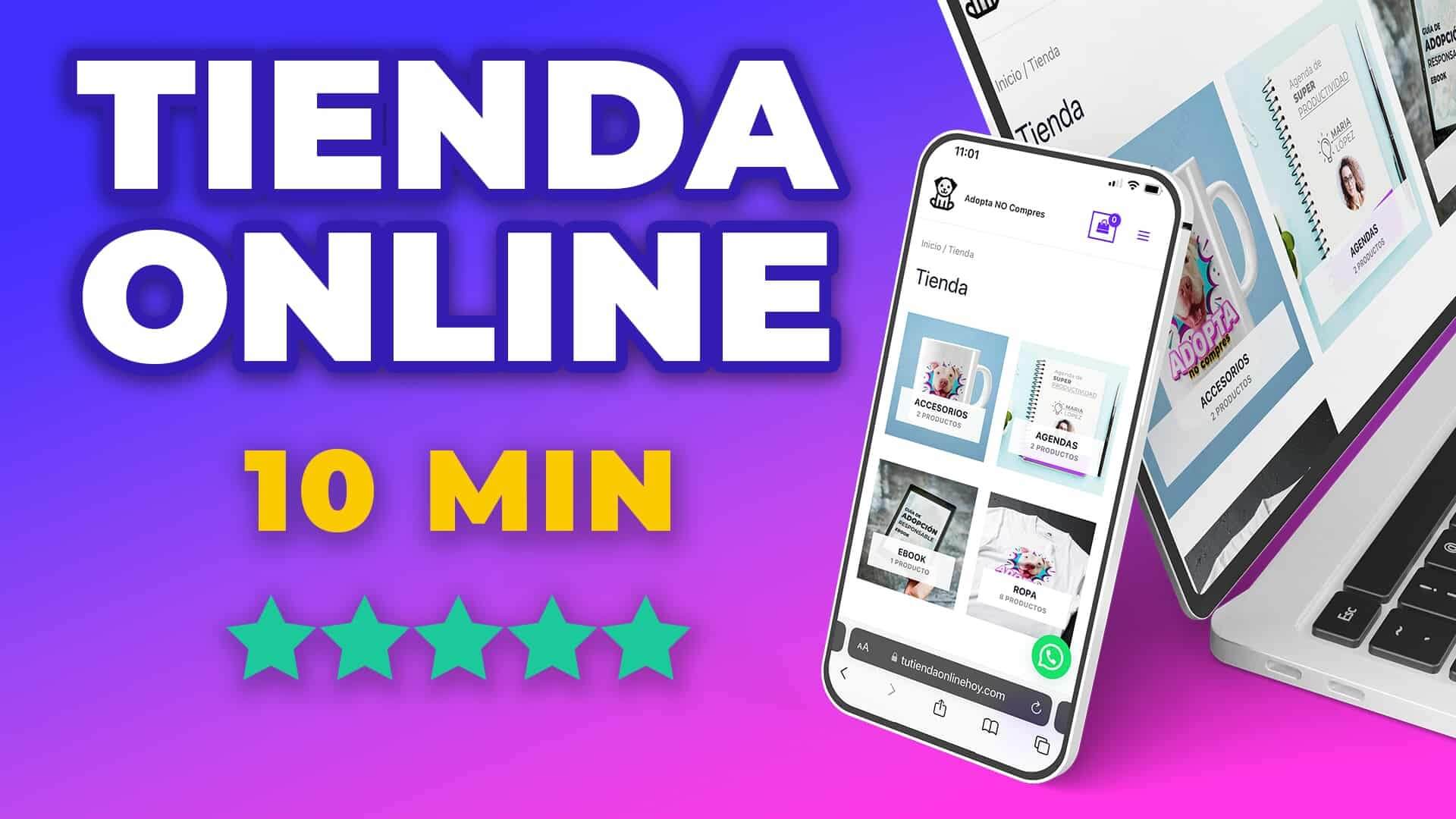 Cómo crear una tienda online en 10 minutos