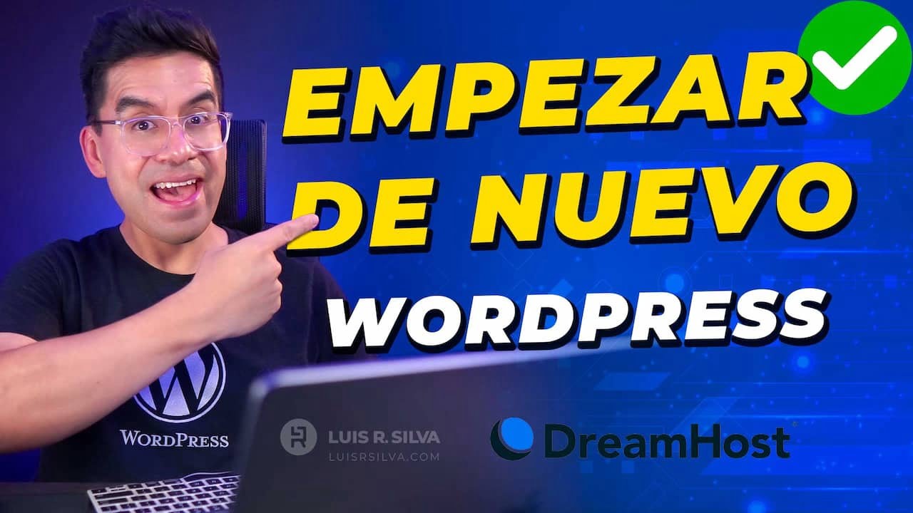 Cómo reiniciar WordPress y empezar de nuevo