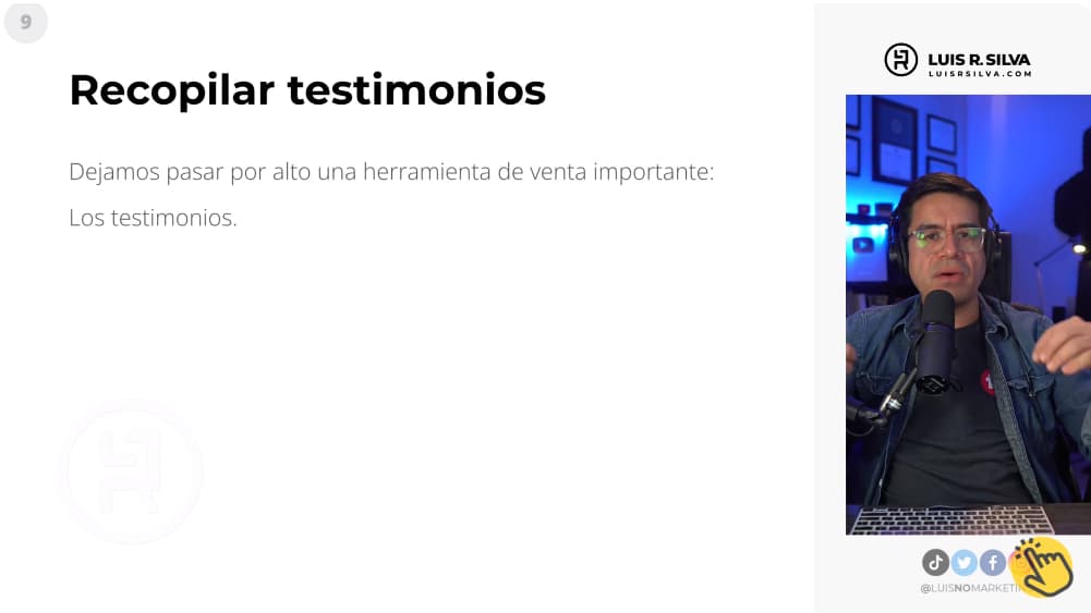 Recopilar testimonios