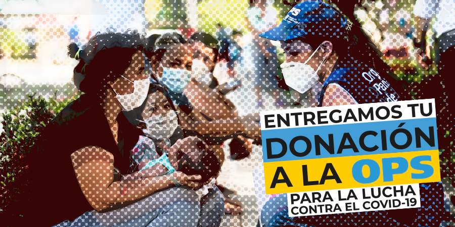 Entregamos tu donación a la OPS