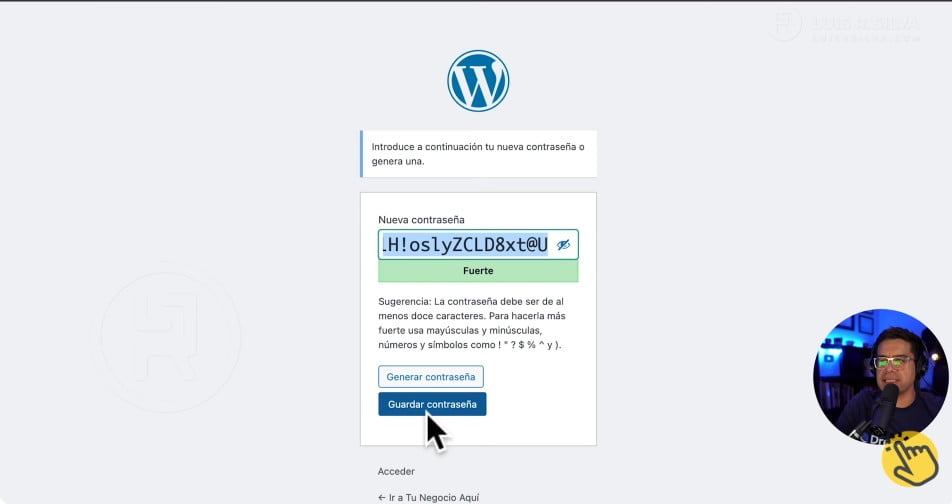 Recuperar acceso a WordPress desde wp-admin