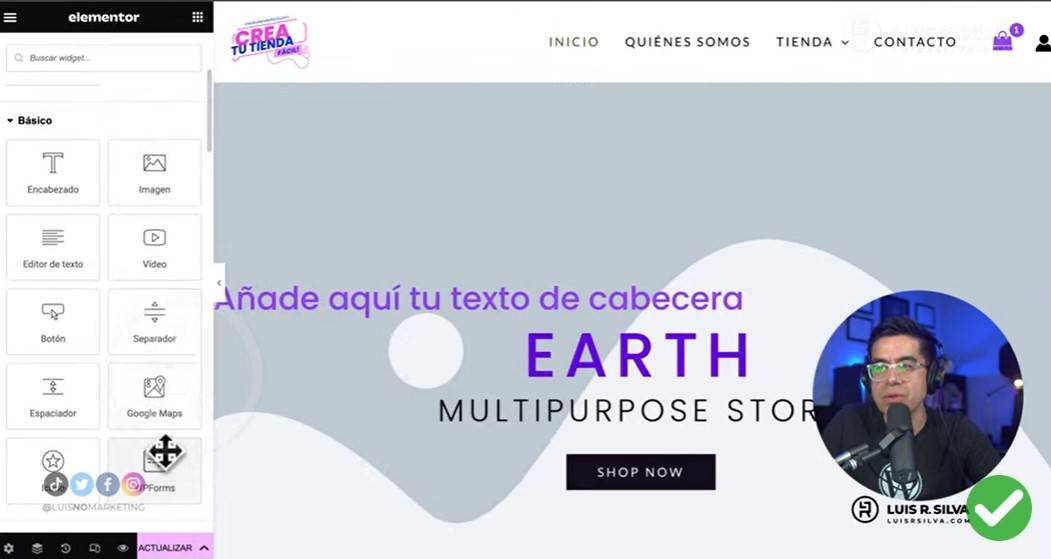 Crear una tienda online