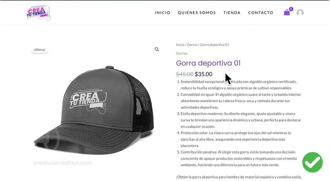 Crear una tienda online