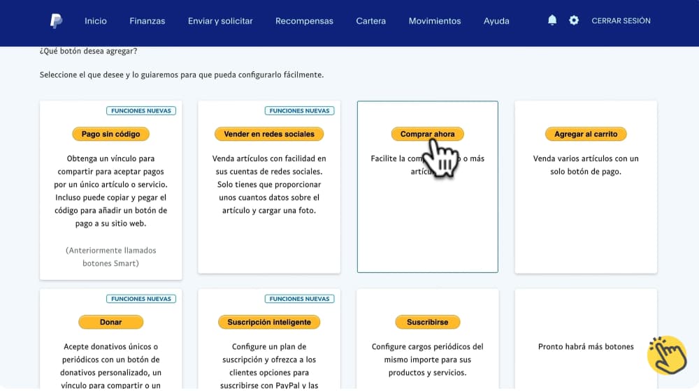 Como agregar boton de pago con paypal